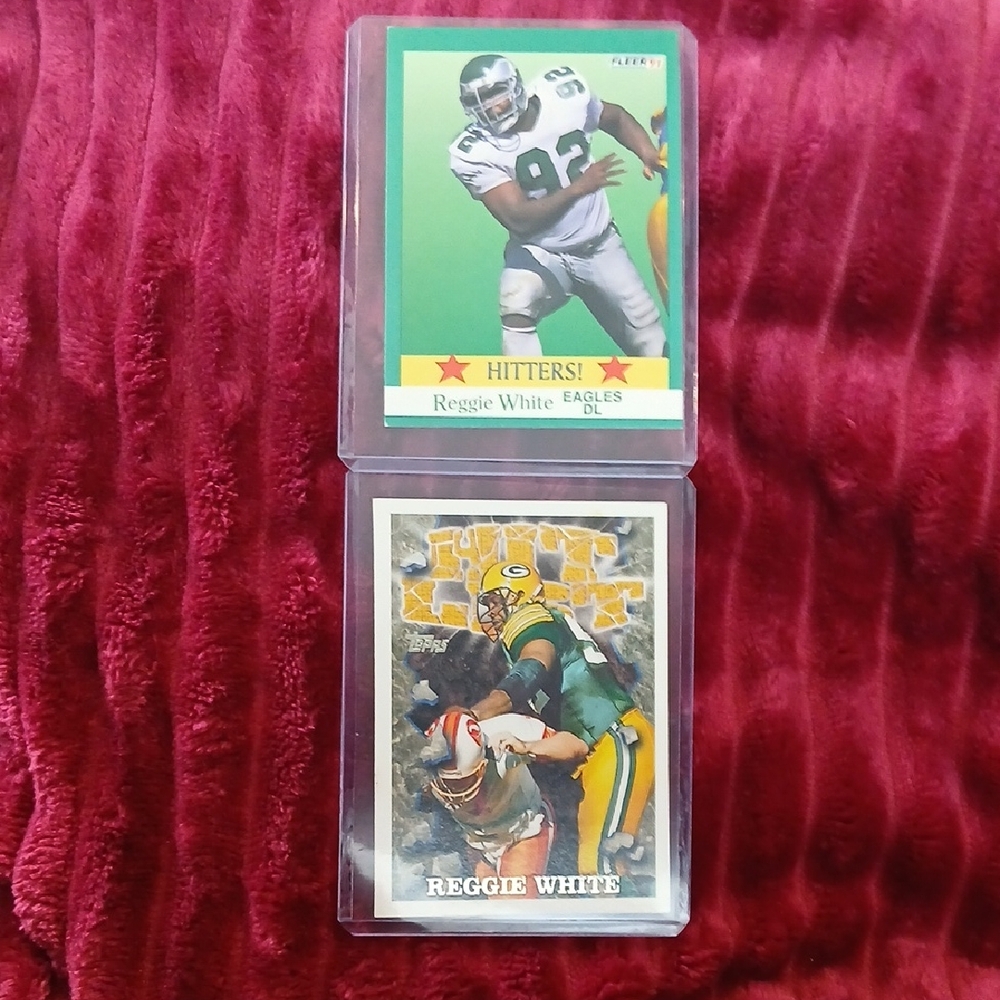 Reggie White Football Trading Cards Set